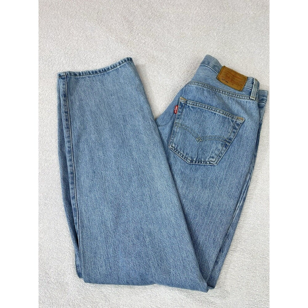 Levi's Premium 501 '90s Selvedge Jeans Women's W28 L32 Big E Destroyed Mid-Rise